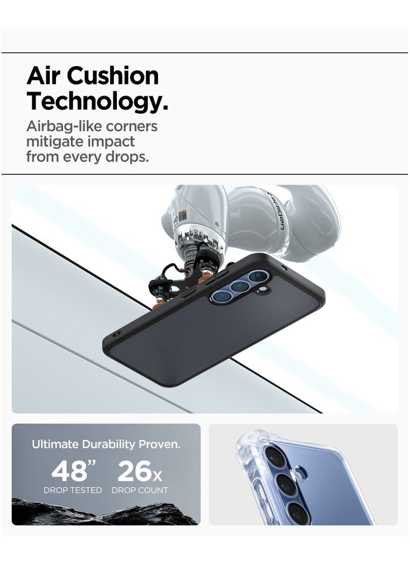 Spigen Ultra Hybrid Samsung Galaxy S25 Case Cover (2025) - Frost Black  - Image 5