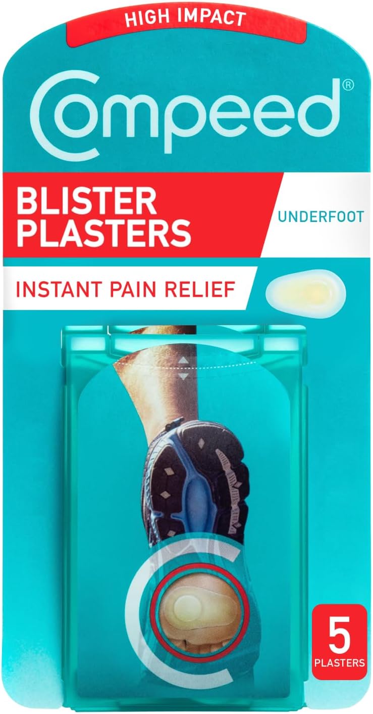 Compeed Sports Underfoot Blister Plasters, 5 Pieces, one size - Image 1