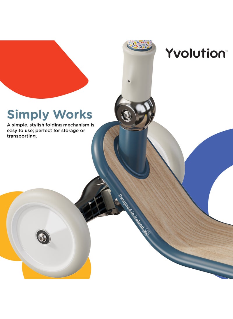Yvolution Yvolution Classic Glider - Blue  - Image 4