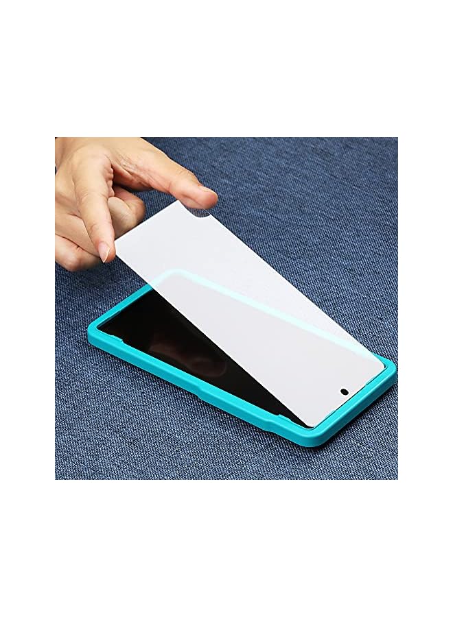 Ibywind [Pack Of 2] Screen Protector For Samsung Galaxy A52S 5G/A52 5G/4G,With Metal Camera Lens Protector,Back Carbon Fiber Skin Protector,Including Easy Install Kit - Image 2