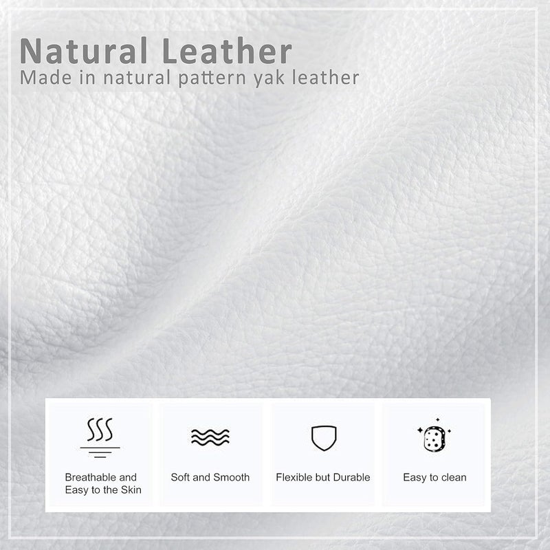 befen Genuine Leather Small Crossbody Bags for Women Cell Phone Bag Cross Body Purses,Silver Zipper - Image 3