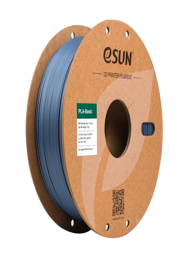 eSUN Fast Printing Speedy PLA Filament 1.75mm, 3D Printer Filament High Speed PLA for Fast Printing, 1KG Spool (2.2 LBS) 3D Printing Filament for High Speed 3D Printers, Grey - Image 1