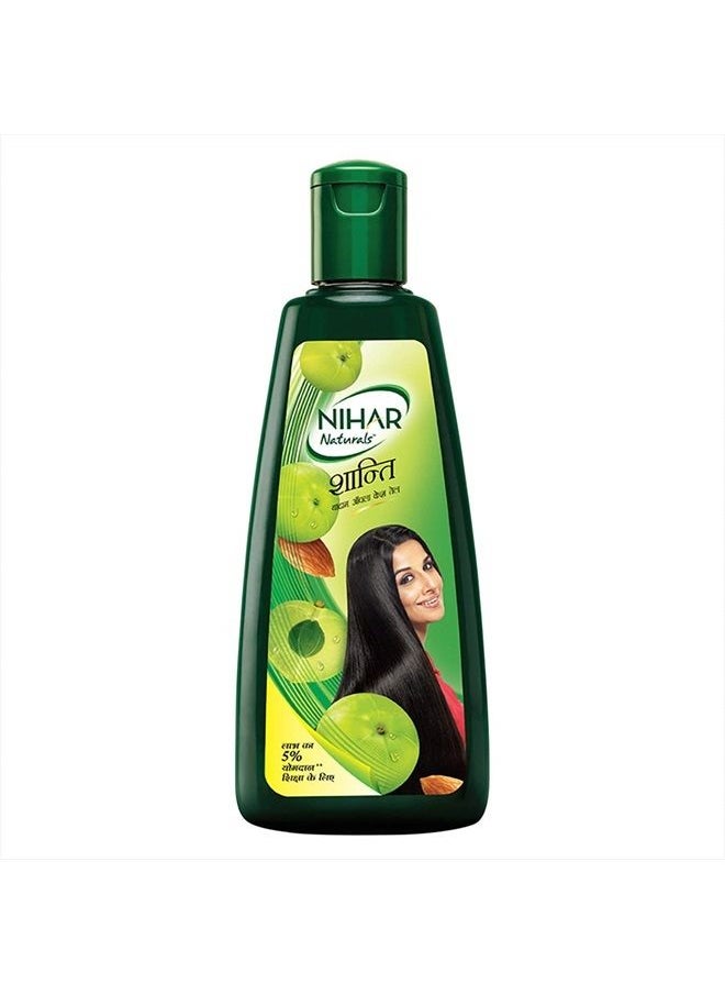 Nihar Naturals Shanti Badam Amla Hair Oil, 500ml  - Image 1