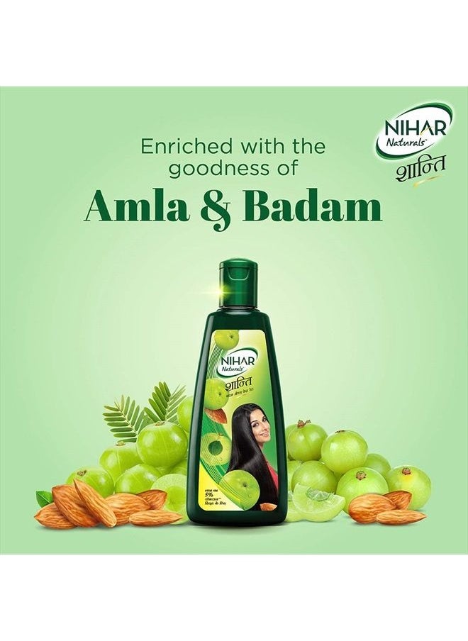 Nihar Naturals Shanti Badam Amla Hair Oil, 500ml  - Image 3