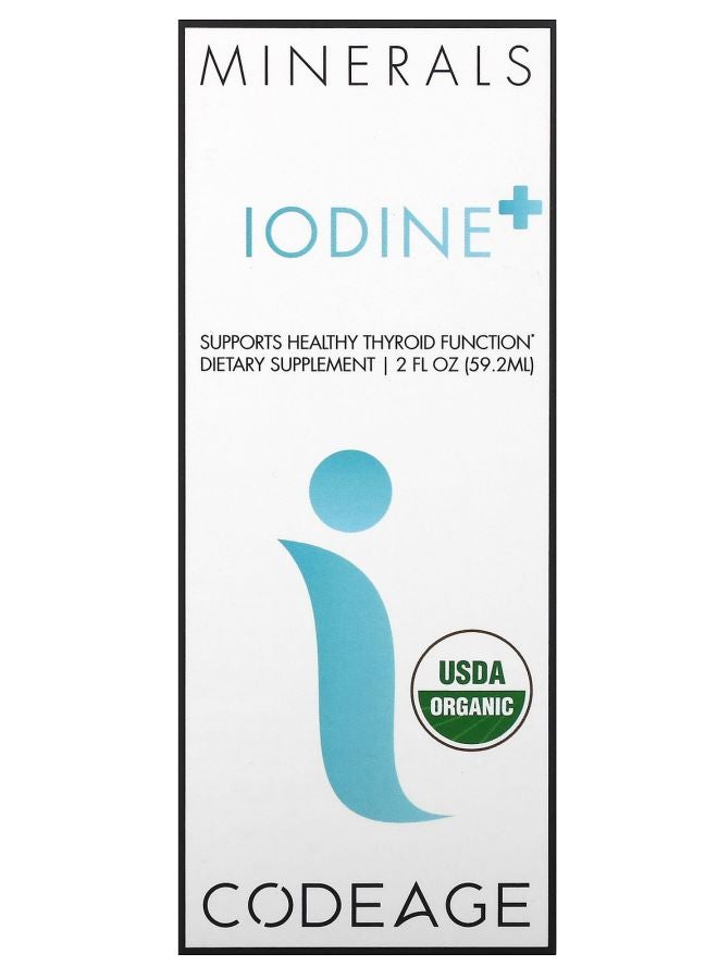 Codeage Iodine+ 250 mcg 2 fl oz (59.2 ml) - Image 1
