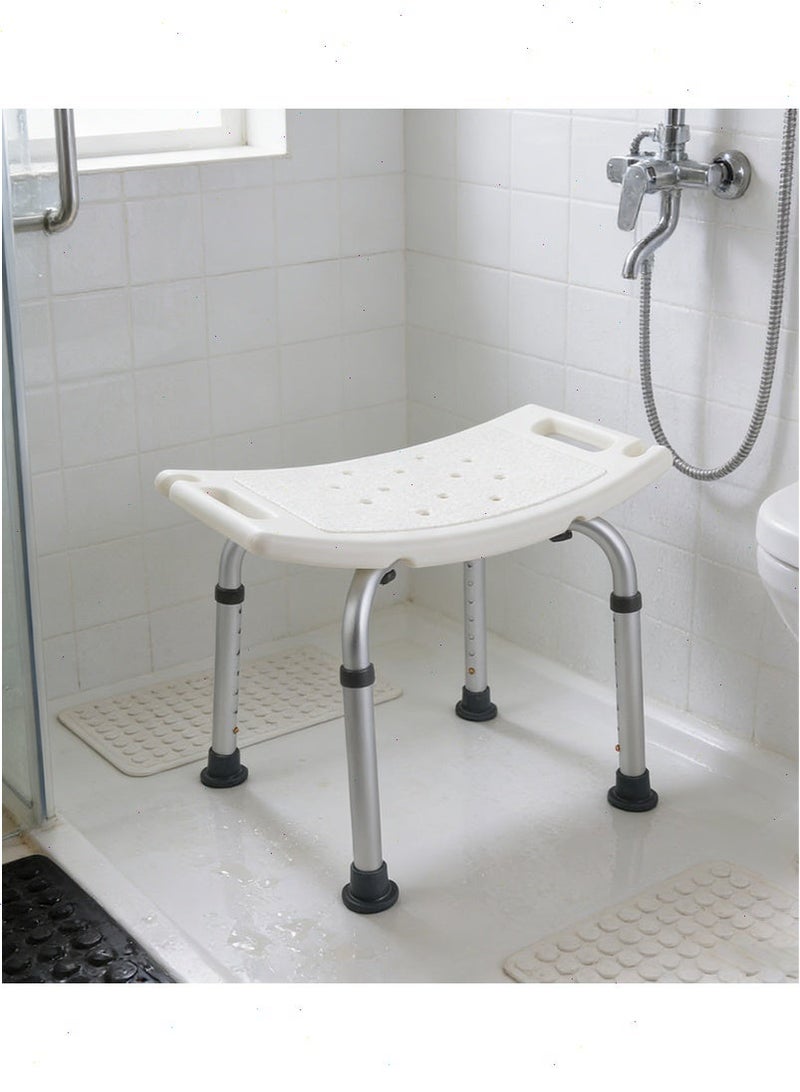 يواوليتي كرسي دش بـ 6 مستويات ارتفاع قابلة للتعديل، مقعد دش بدون أدوات، كرسي حمام محمول لكبار السن/ذوي الاحتياجات الخاصة - Image 5