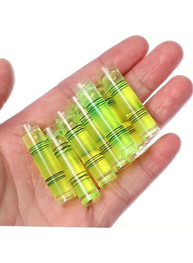 16 Acrylic Pocket Mini Level Bubble Tubes 8x35mm for Picture Frames - Image 1