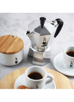 BIALeTTI Cafetière Moka Express 2Tz Stainless Steel Silver 8X11X11 Cm  - Image 4
