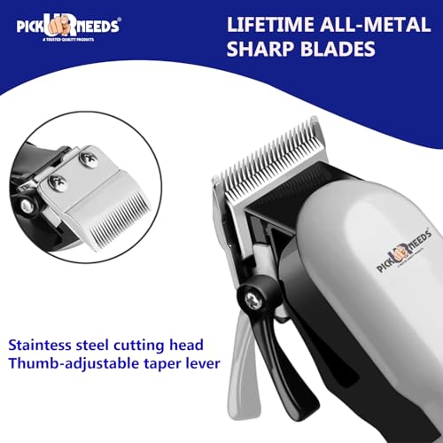 Pick Ur Needs Professional Hair Cutting Machine Rechargeable Hair Clipper/Trimmer For Men With LED Smart Display Shaver For Men - Image 2