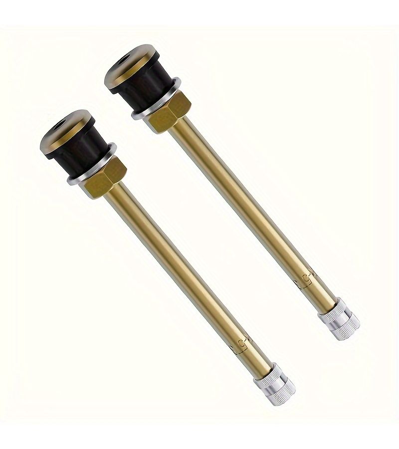 Truck Trailer Metal Valve Stems TR573 2 Pieces Heavy Duty Set - Image 1