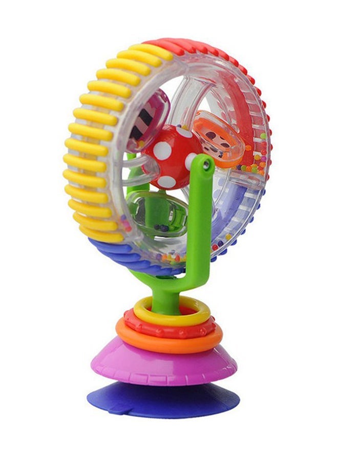 NIBEMINENT Baby Multi-Colors Rattle Toys Rotating Ferris Wheel With Sucker Base