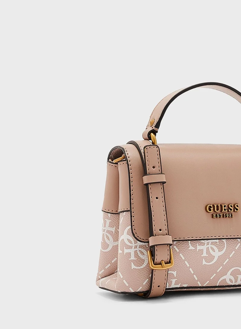 GUESS Berta Mini Top Handle Flap
