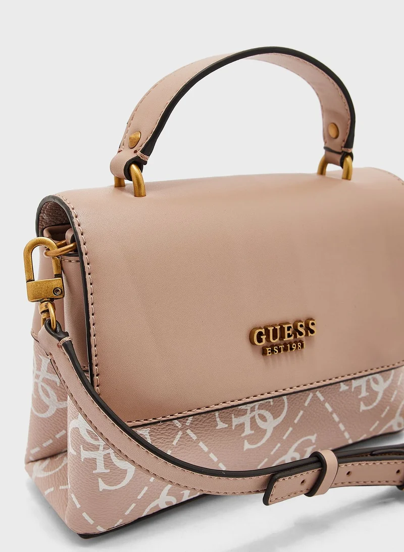 GUESS Berta Mini Top Handle Flap