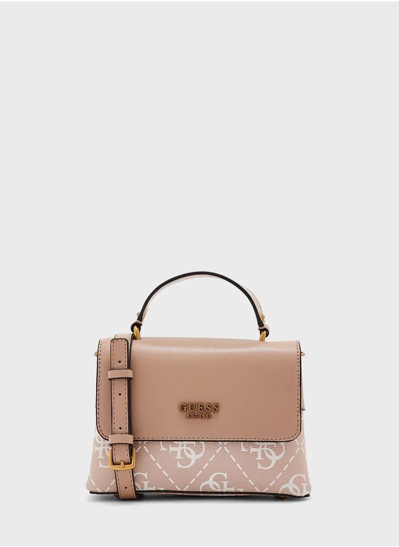 GUESS Berta Mini Top Handle Flap