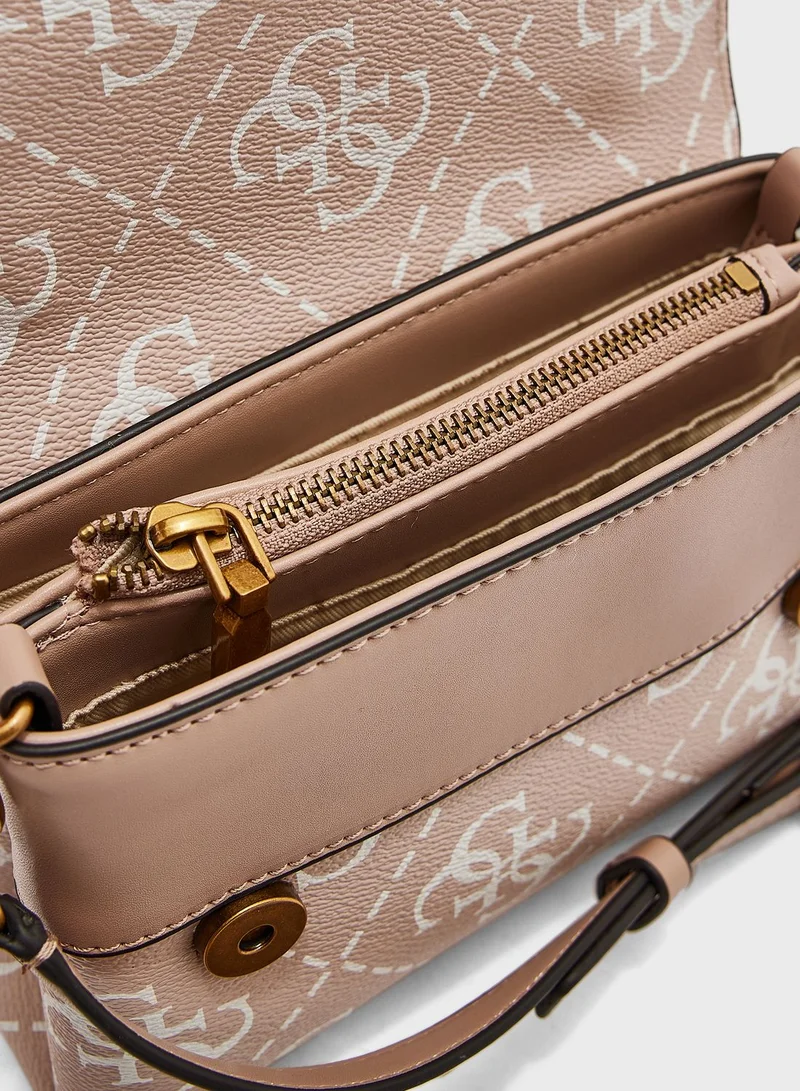 GUESS Berta Mini Top Handle Flap