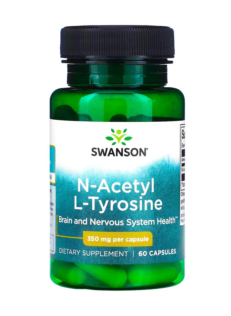 SWANSON N-Acetyl L-Tyrosine 350 mg 60 Capsules