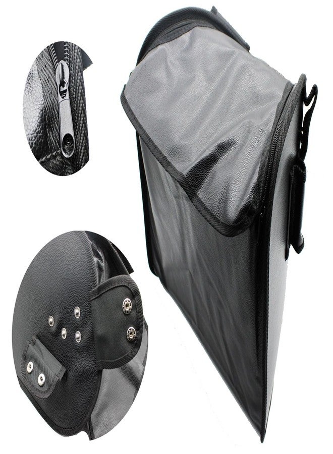 ForconMed 3 Wheel rollator Storage Bag,Bag for 3 Wheel Walker,Pouch Bag for 3 Wheeled Rollator Walker, 3-Wheel Walker Bag,Tote Bag with Snaps,3 Wheel rollator Universal Replacement Part.(1Ea,Black) - Image 4