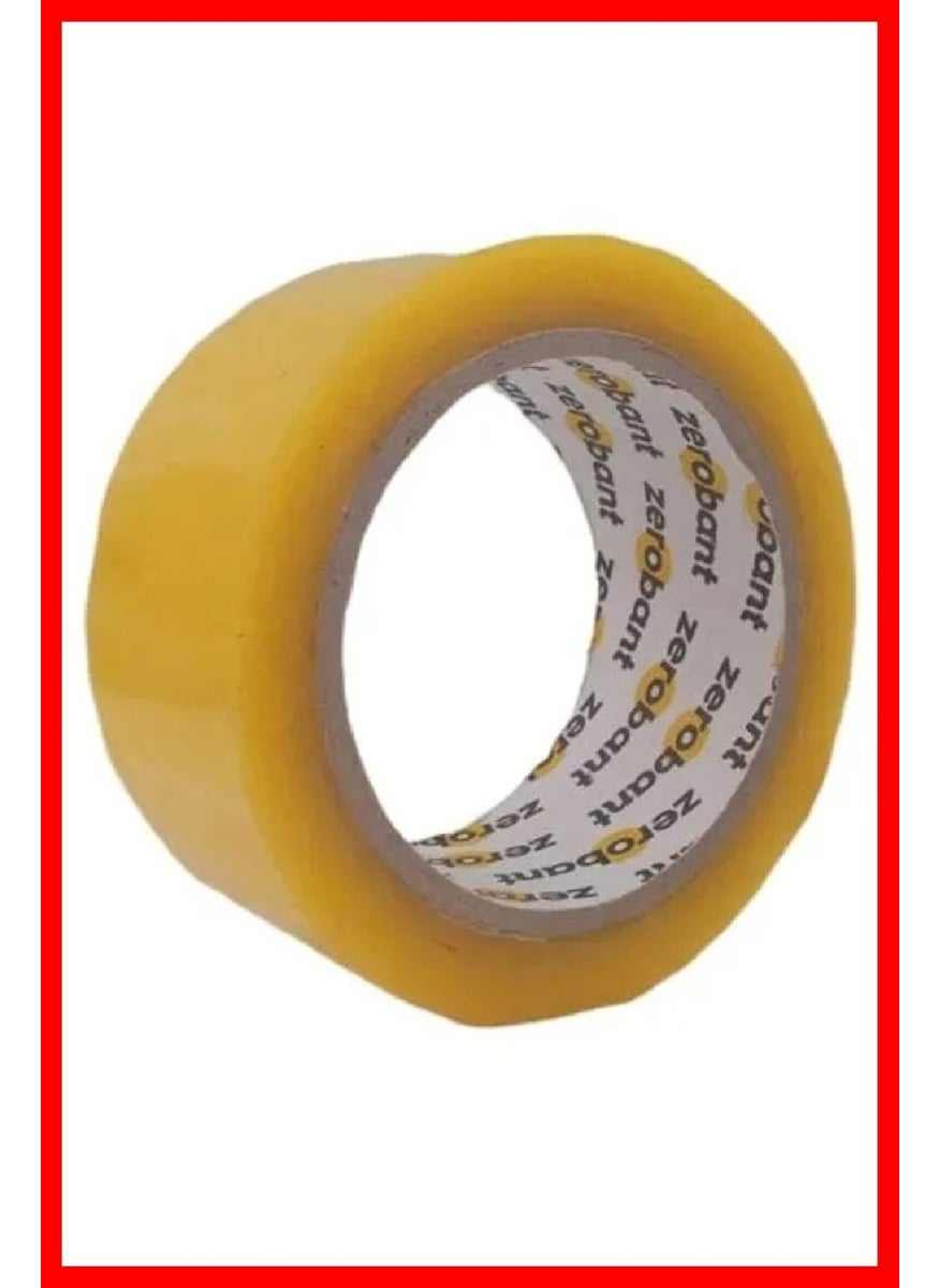 Zero Duct Tape Acrylic Transparent Strong Adhesive 36 Mc 45 mm x 100 mt  - Image 1
