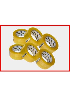 Zero Duct Tape Acrylic Transparent Strong Adhesive 36 Mc 45 mm x 100 mt  - Image 4