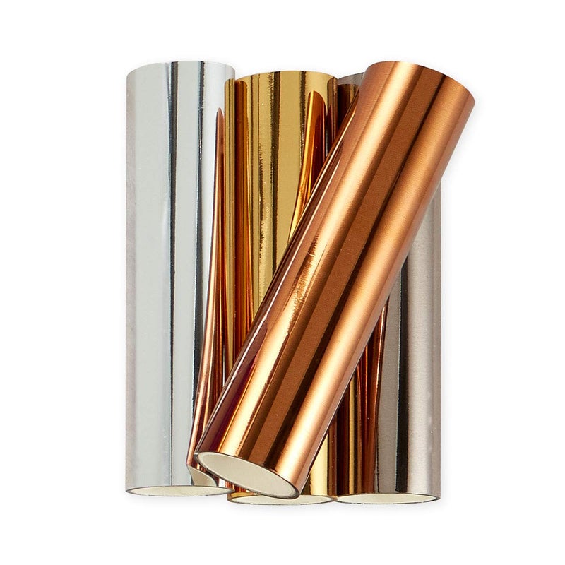 SPELLBINDERS PAPERCRAFTS, INC Glimmer FOIL Pack, Essential Metallics