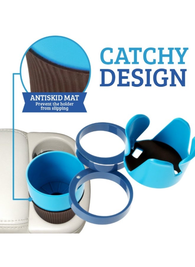 REBENUO Car cup holder with phone holder - Image 5