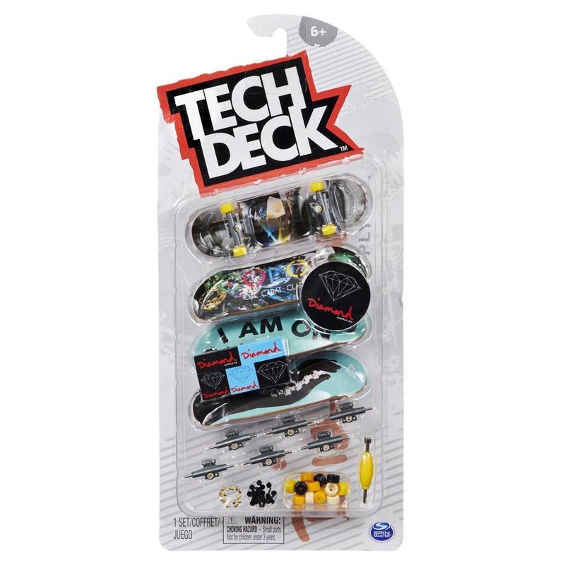 Tech Deck Diamond 4Pack Finger Boards - Image 2