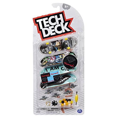Tech Deck Diamond 4Pack Finger Boards - Image 1