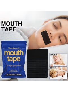 KASTWAVE Sleep Tape Strips, 30 Pcs Mouth Tape for Sleeping, Anti Snoring Mouth Strips, Anti Snoring Aid for Men & Women, Reusable Hypoallergenic Premium Quality Snoring Strips Pain-Free Removal  - Image 2