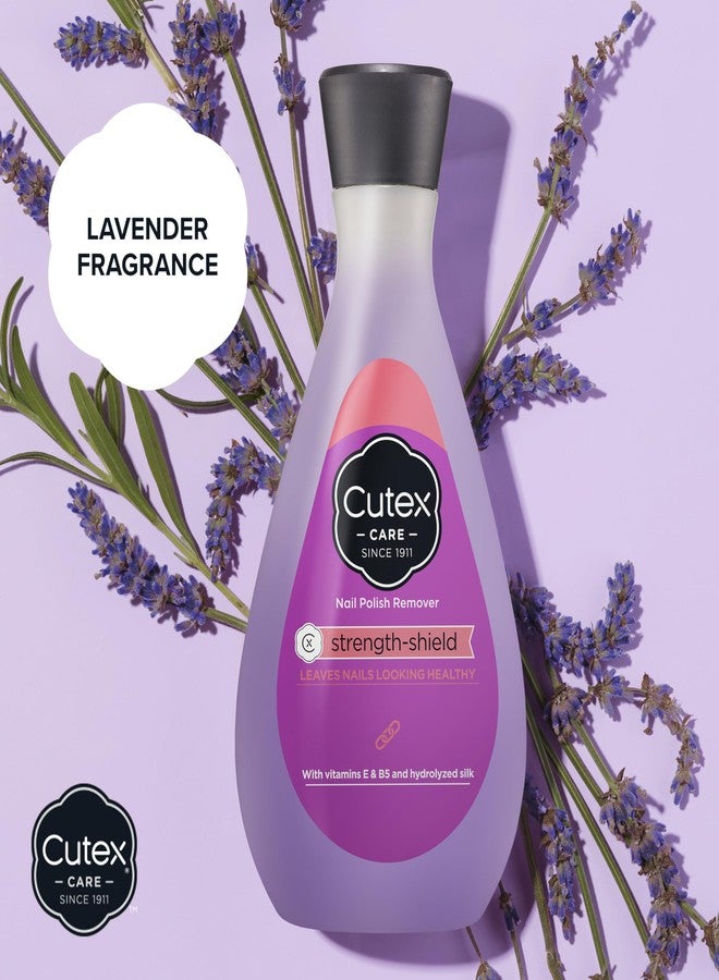 Cutex Strength Shield Nail Polish Remover, Leaves Fingernails & Toenails Looking Healthy, Contains Vitamins E, B5 & Hydrolyzed Silk, 6.7 fl oz - Image 5