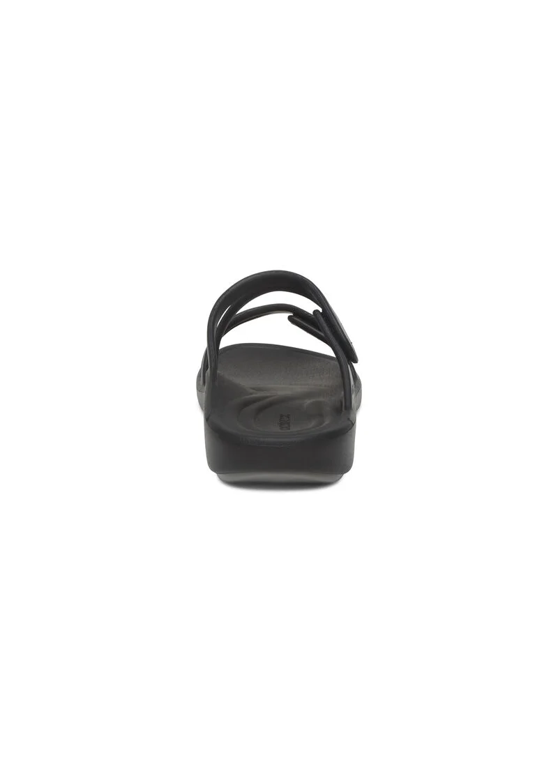 aetrex Janey Sport Slides Navy