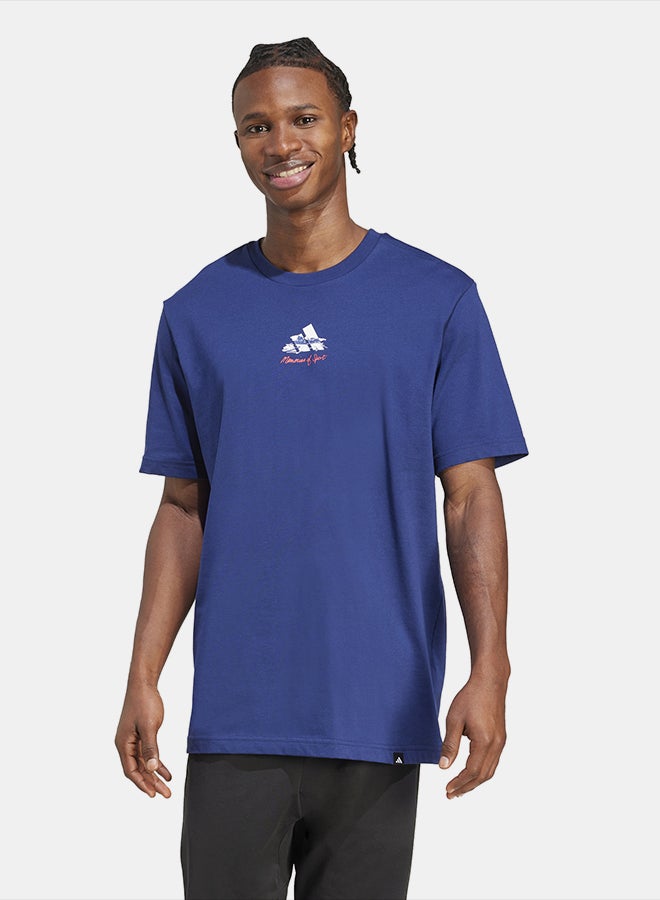 Adidas Memories Of Sport Gallery Graphic T-Shirt - Image 1
