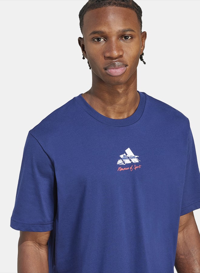 Adidas Memories Of Sport Gallery Graphic T-Shirt - Image 4
