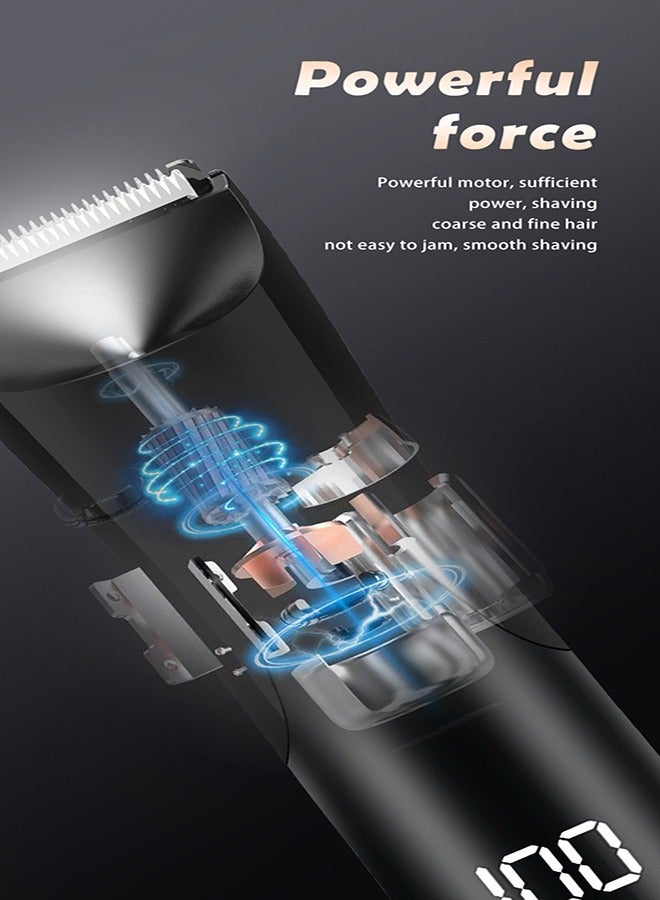 Electric Body Hair Trimmer with LED Display, Rechargeable, Waterproof, Painless Hair Clipper for Men & Women, Precision Trimming for  Legs and More - Image 5