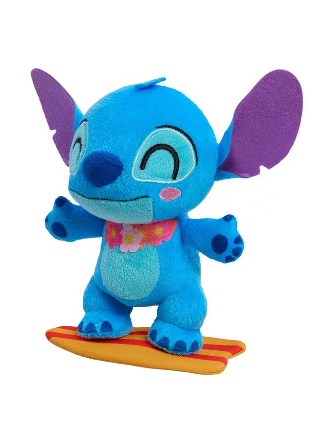 Just Play Disney Stitch That’s So Stich Small Surfer Stitch Plush, 7 Inch Plush, Stuffed Animal, Alien, Kids Toys for Ages 2 Up by Just Play - Image 5