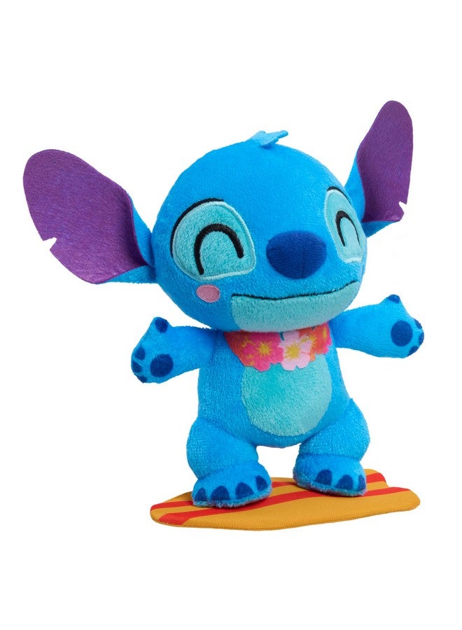 Just Play Disney Stitch That’s So Stich Small Surfer Stitch Plush, 7 Inch Plush, Stuffed Animal, Alien, Kids Toys for Ages 2 Up by Just Play - Image 4