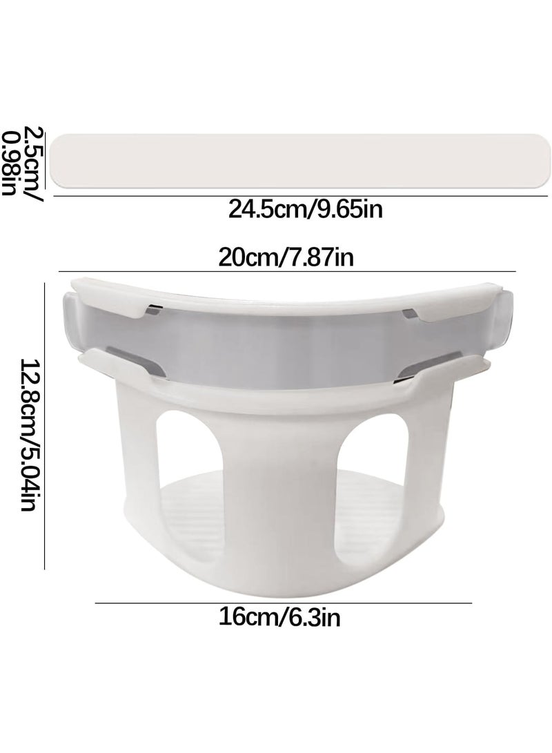 كيلا 4 حاملات ملاءات القفل، حاملات ملاءات السرير، حاملات ملاءات السرير المثبتة بإحكام في مكانها، حاملة ألواح متينة وسهلة التركيب لمرة واحدة - Image 2