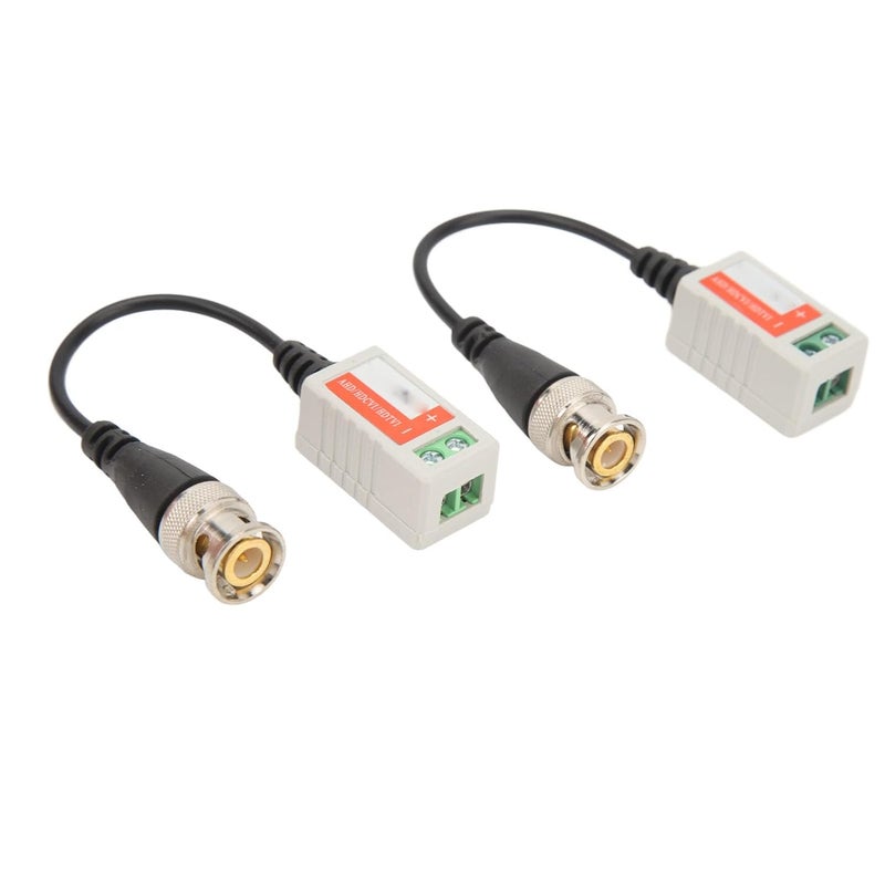 klarako 8MP/4K HD BNC Video Balun Transceiver, 720P/1080P Cat5e RJ45 UTP Converter for CCTV Camera, 5MP Passive Transmitter, Stable Transmission, Easy Installation - Image 4