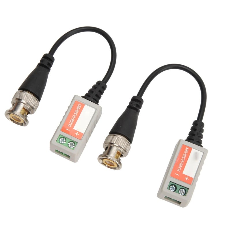 klarako 8MP/4K HD BNC Video Balun Transceiver, 720P/1080P Cat5e RJ45 UTP Converter for CCTV Camera, 5MP Passive Transmitter, Stable Transmission, Easy Installation - Image 2