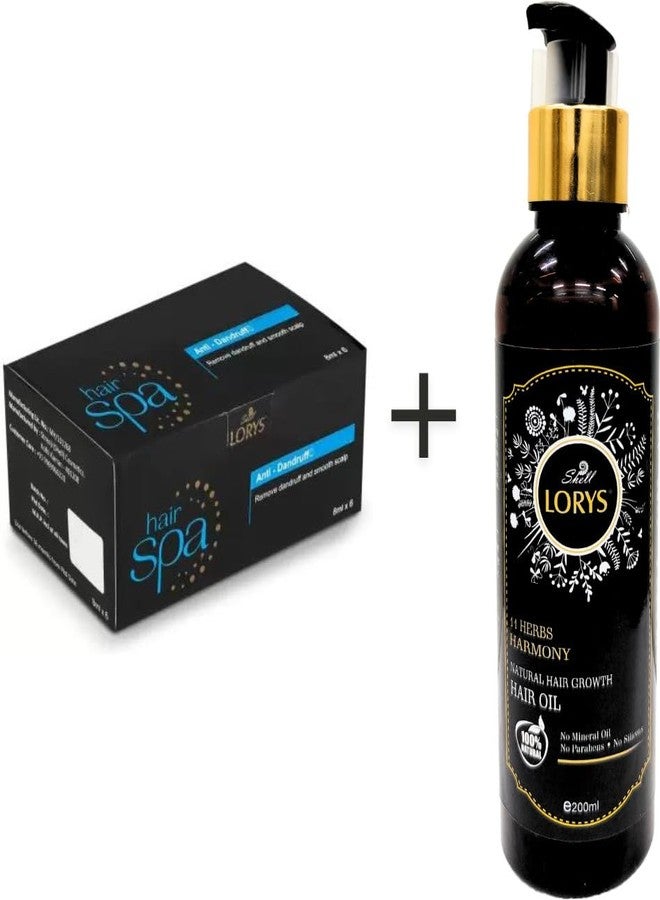 LORYS Healthy Hair Combo - Anti-Dandruff Shampoo & Growth Oil | Citrus & Lavender Infused | Frizz-Free & Shine-Enhancing | Smooths & Protects | Suitable for All Types | 248ml - Image 2