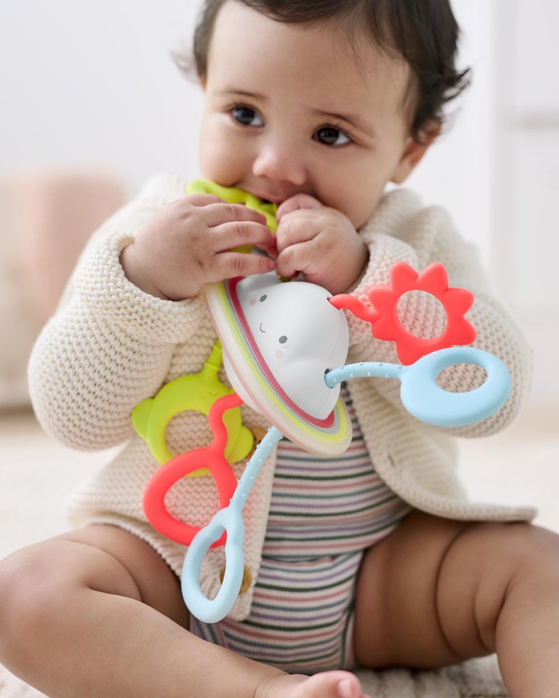 Skip Hop Baby Sensory Toy Pull & Play Silver Lining Cloud Age 6m+ - Image 2