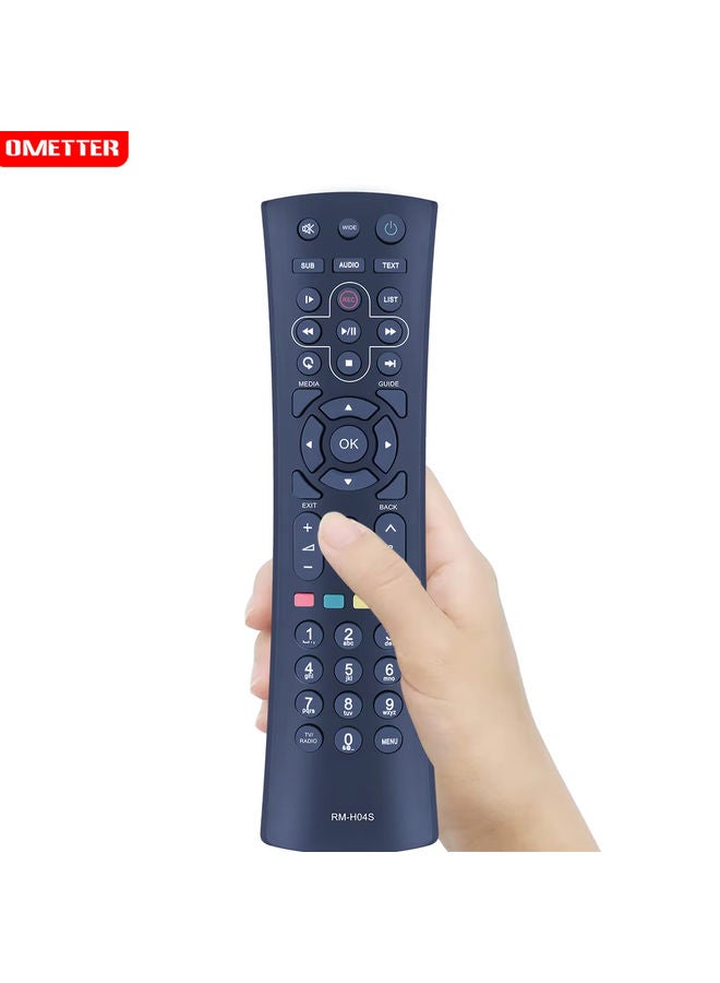 OMETTER جهاز التحكم عن بعد RM-H04S لجهاز HUMAX HD Nano HDTV، طراز RM H04S للتحكم المباشر - Image 4