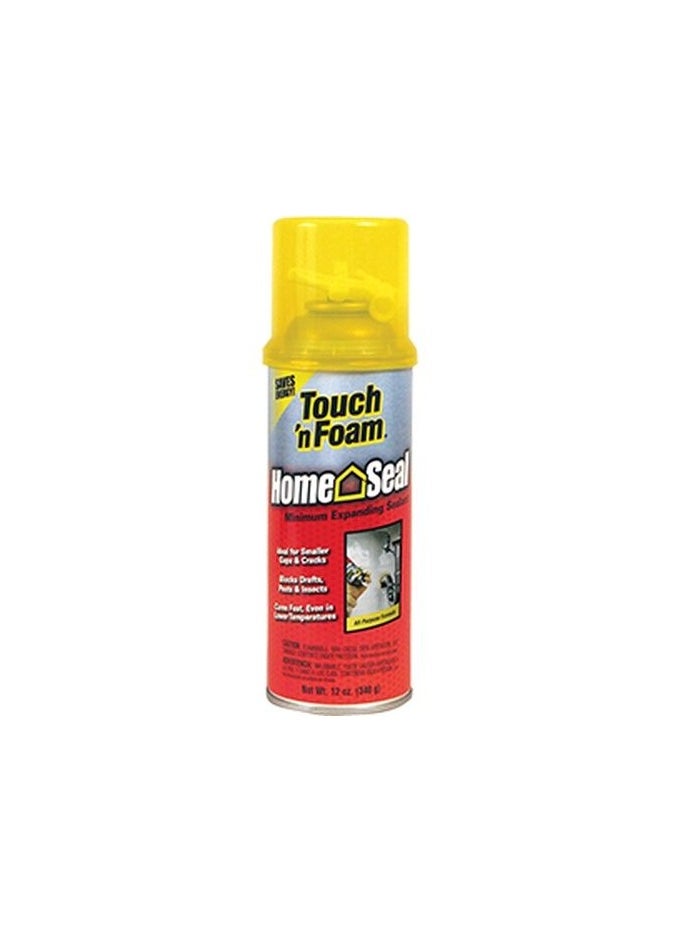 Dap - Home Seal Minimum Expanding Sealant 12oz Cream Touch 'n Foam - Image 1