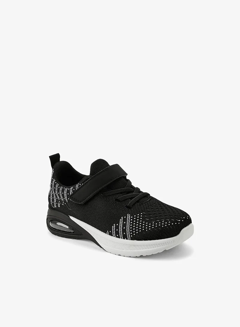 Oaklan by Shoexpress BLACK Boys Hook & Loop Sports Shoes for Men | Best Price UAE