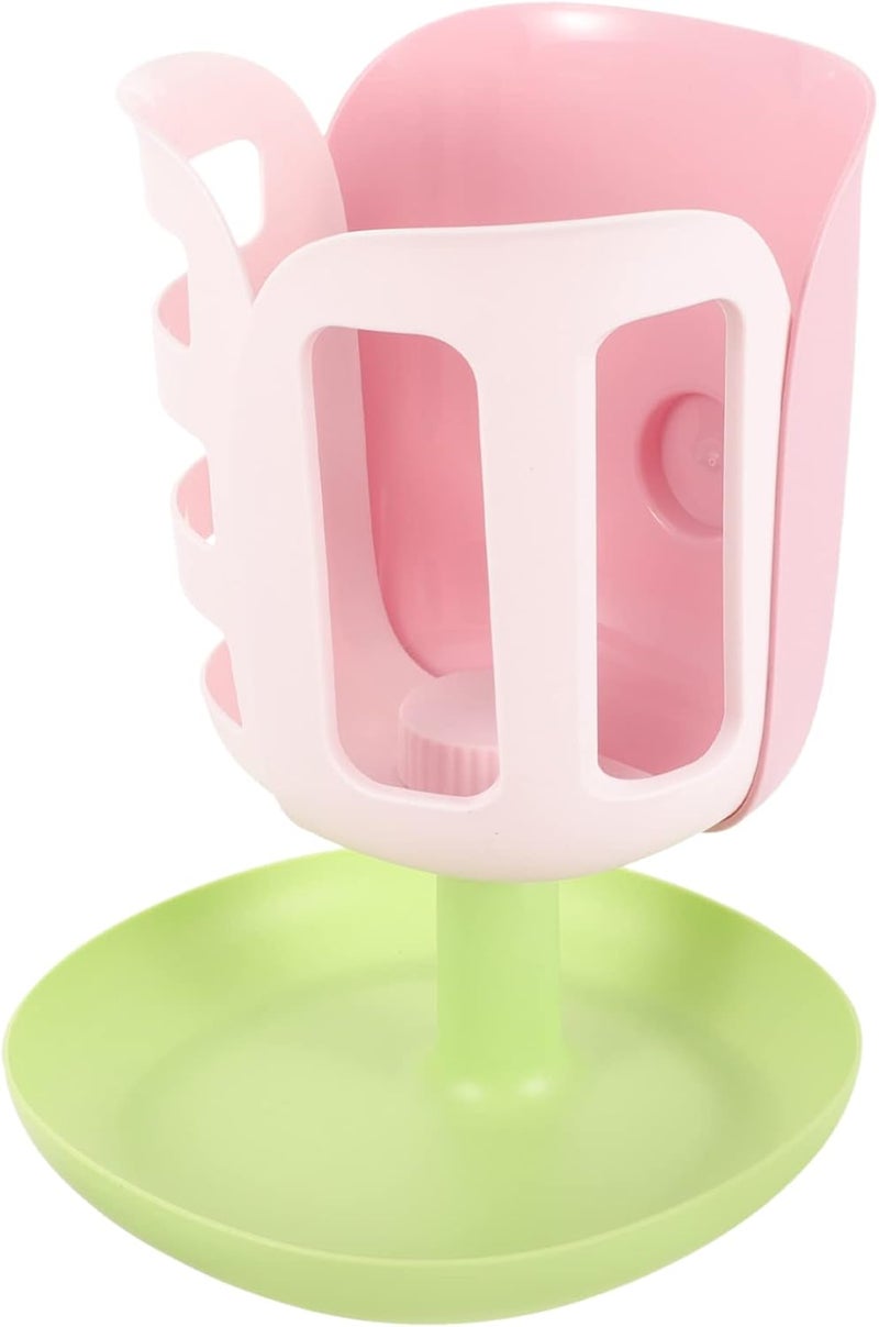 Tulip Vanilla Stand Bunny Hay Holder Feeder Chinchilla Feeder Storage Rack Lavender - Image 1
