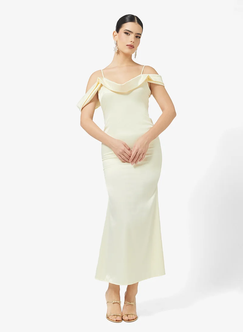 Ella Limited Edition One Shoulder Draped Detail Dress