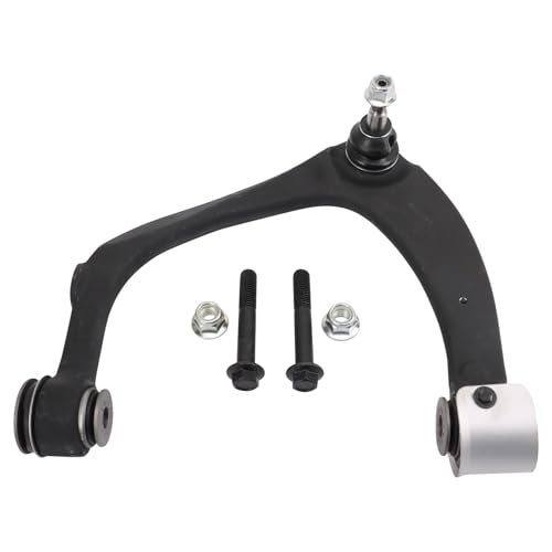 TRQ Front Left Upper Control Arm with Ball Joint Drivers Side Compatible with 2021-2022 Cadillac Escalade Escalade ESV 2019-2022 Chevrolet Silverado 1500 Suburban Tahoe GMC Sierra 1500 Yukon Yukon XL - Image 1
