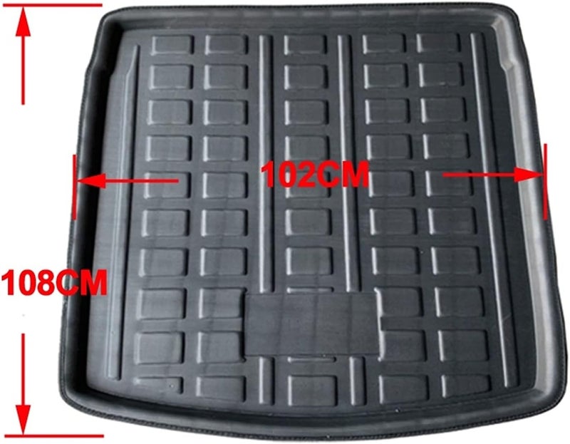 Wivplex Heavy-Duty Car Trunk Mat for A4 S4 RS4 - Image 2