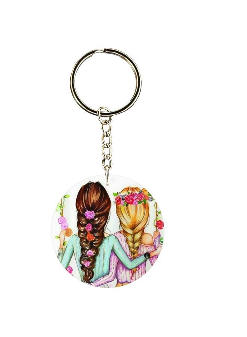 RKN Barbie Printed Keychain