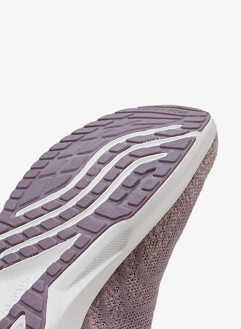 CAMPUS Quial Mauve Women’s Pink Comfort Sneakers – Breathable Knit Design Shoes with Trendy Slip-On Fit for Women | Best Price UAE