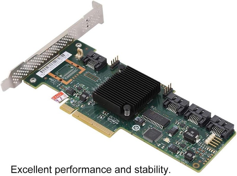 Daily life matching design fosa SSD Array Card 4-Port RAID Storage Controller Card 6GB SATA/SAS Array Card for LSI IR/IT Mode, for 10/8/7 with Driver(LSI IR) Elegant practical design - Image 4